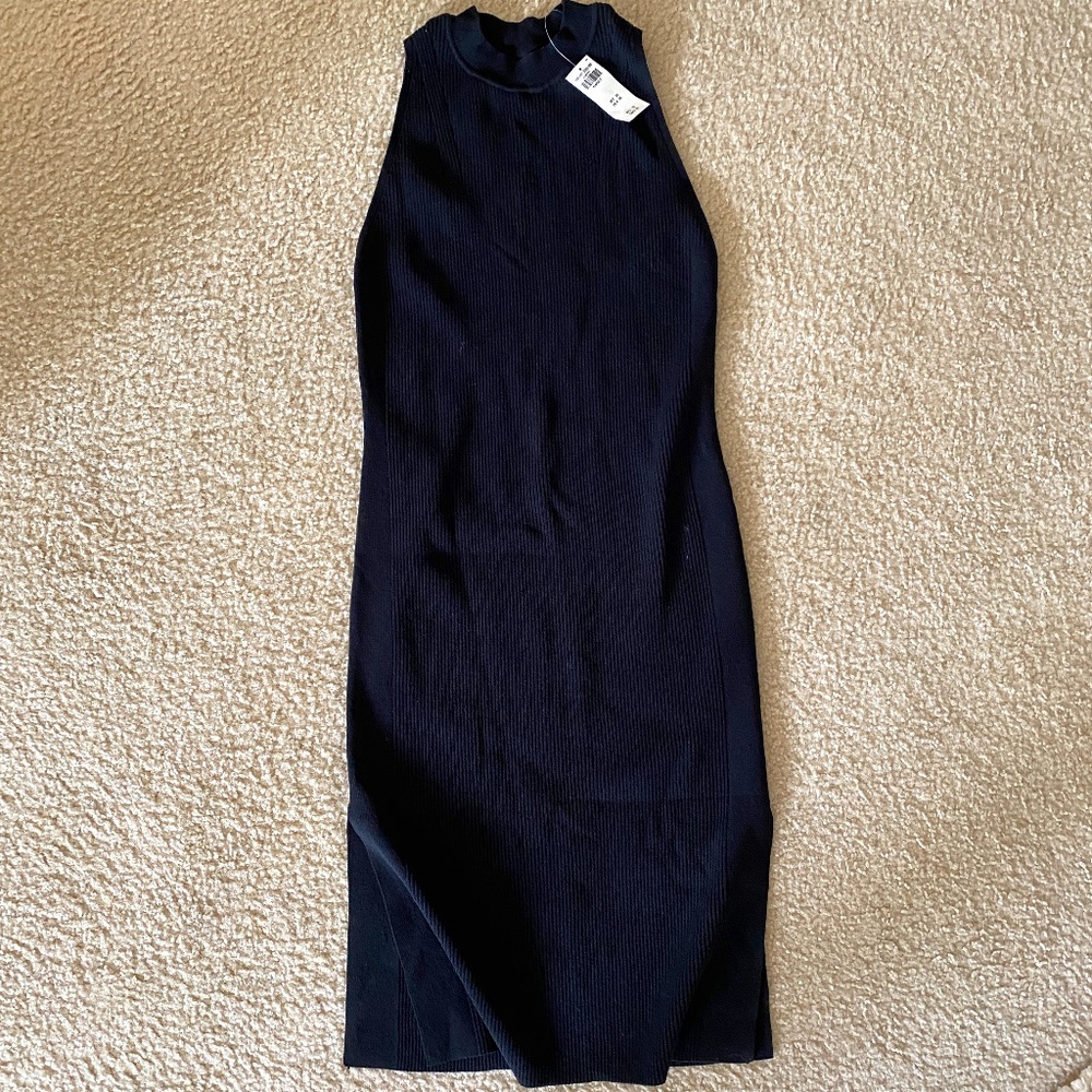 ABERCROMBIE & FITCH Mockneck Midi Sweater Dress, XL Petite (NWT)